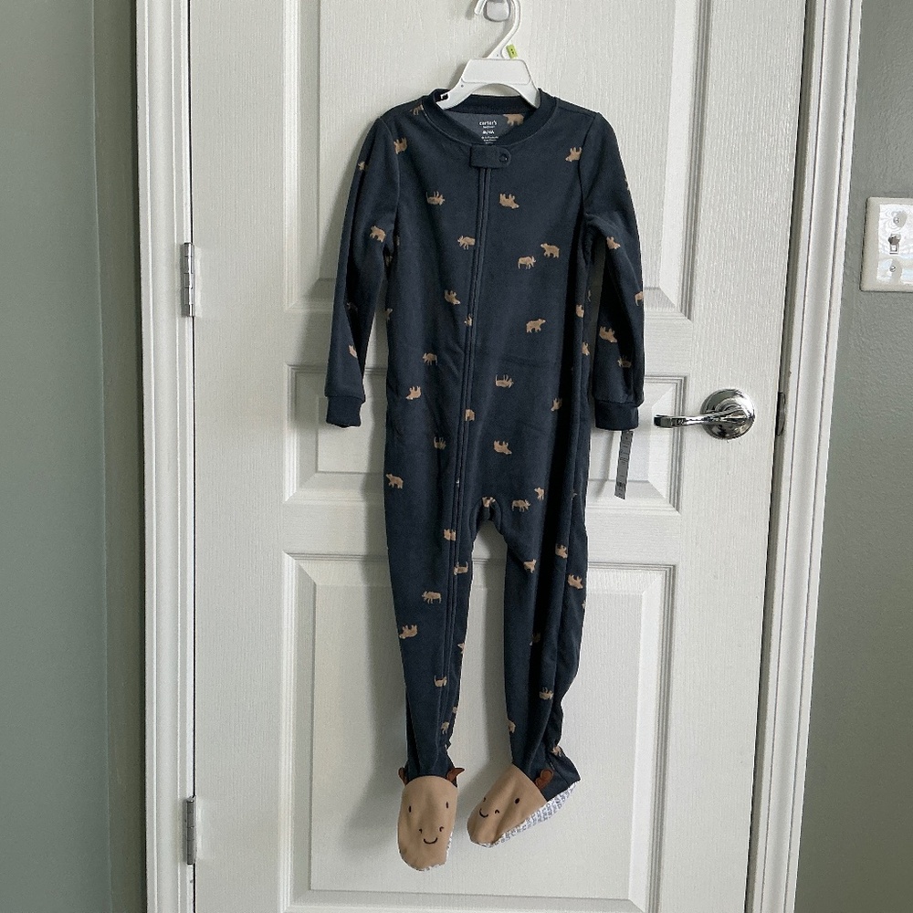 4T Carter’s Footie Pajamas NWT